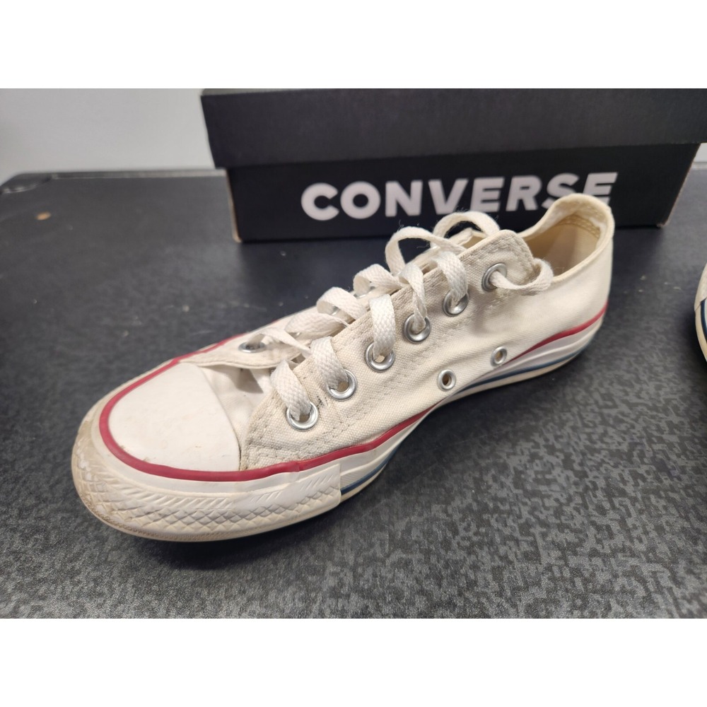 Converse Shoes Men's Size 4.5 Optic White Chuck Taylor All Star Ox Low Sneakers - Picture 8 of 13